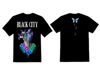 Black City Butterfly Drip- Black