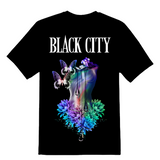 Black City Butterfly Drip- Black