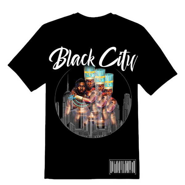 Black City T shirt -Black